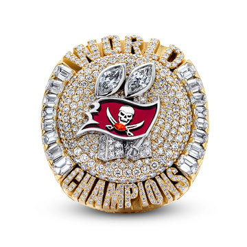 2020 tampa bay buccaneers BRADY Championship Ring ，2 version: - top can come off (2 piece) - top no come off (1 piece)