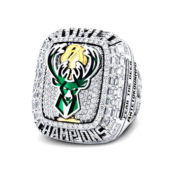 2021 NBA Bucks MVP Championship Ring Flip ring