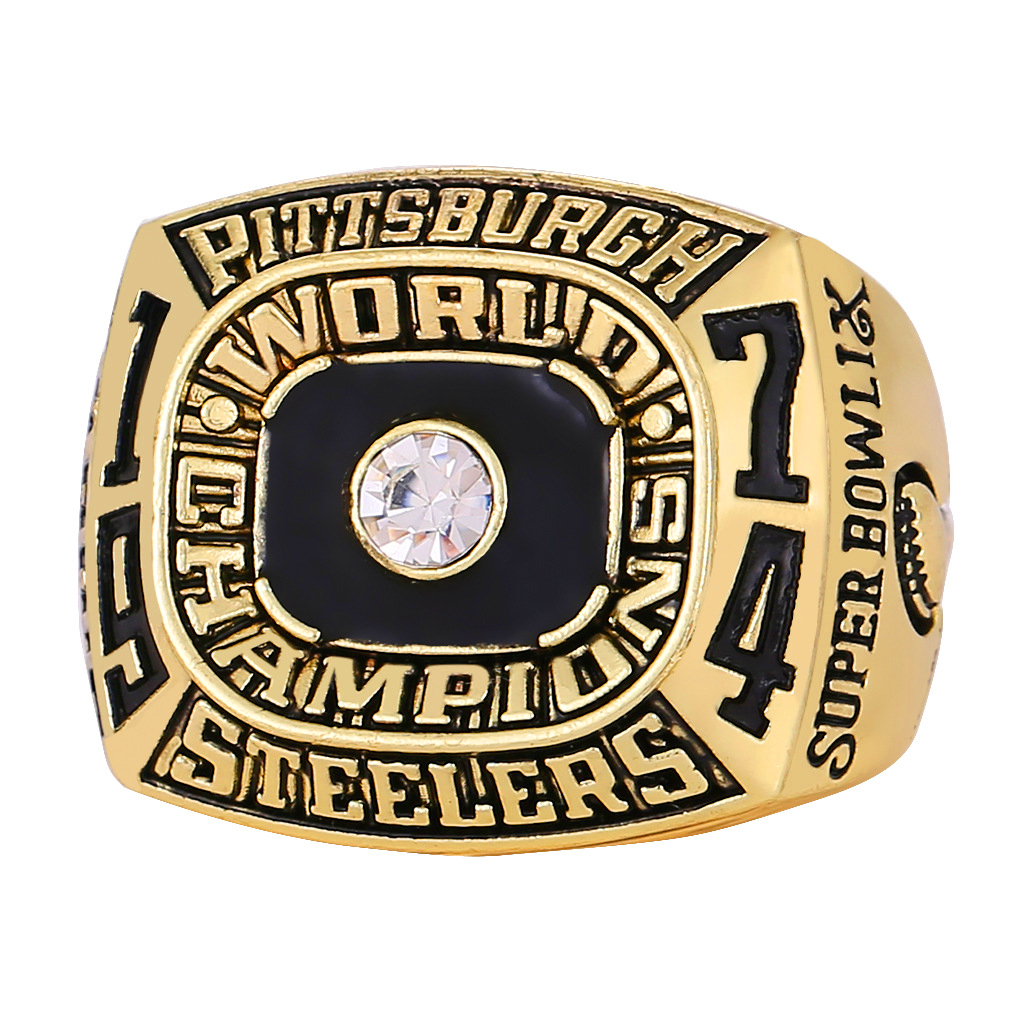 1974 Pittsburgh Steelers World championship ring /Gold/Silver