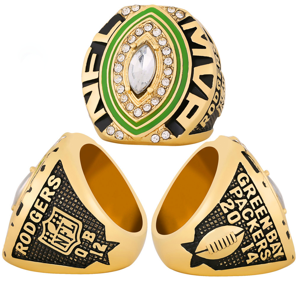 2014 Green Bay Packers MVP*RODGERS World Championship ring