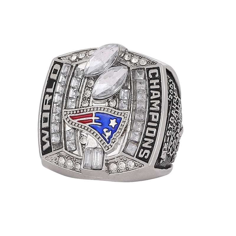 2003 New England Patriots CHAMPIONSHIP RING Size 9-12