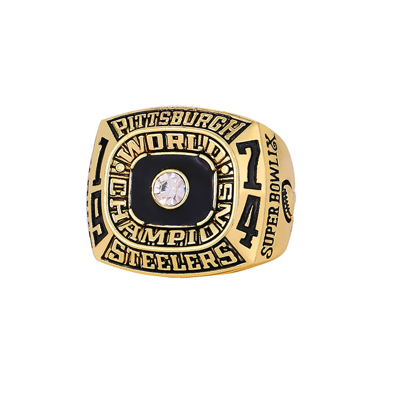 1974 Pittsburgh Steelers World championship ring /Gold/Silver