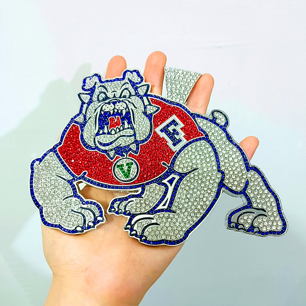 Bulldog (Custom) Medal size 4.5inch * 3.5inch