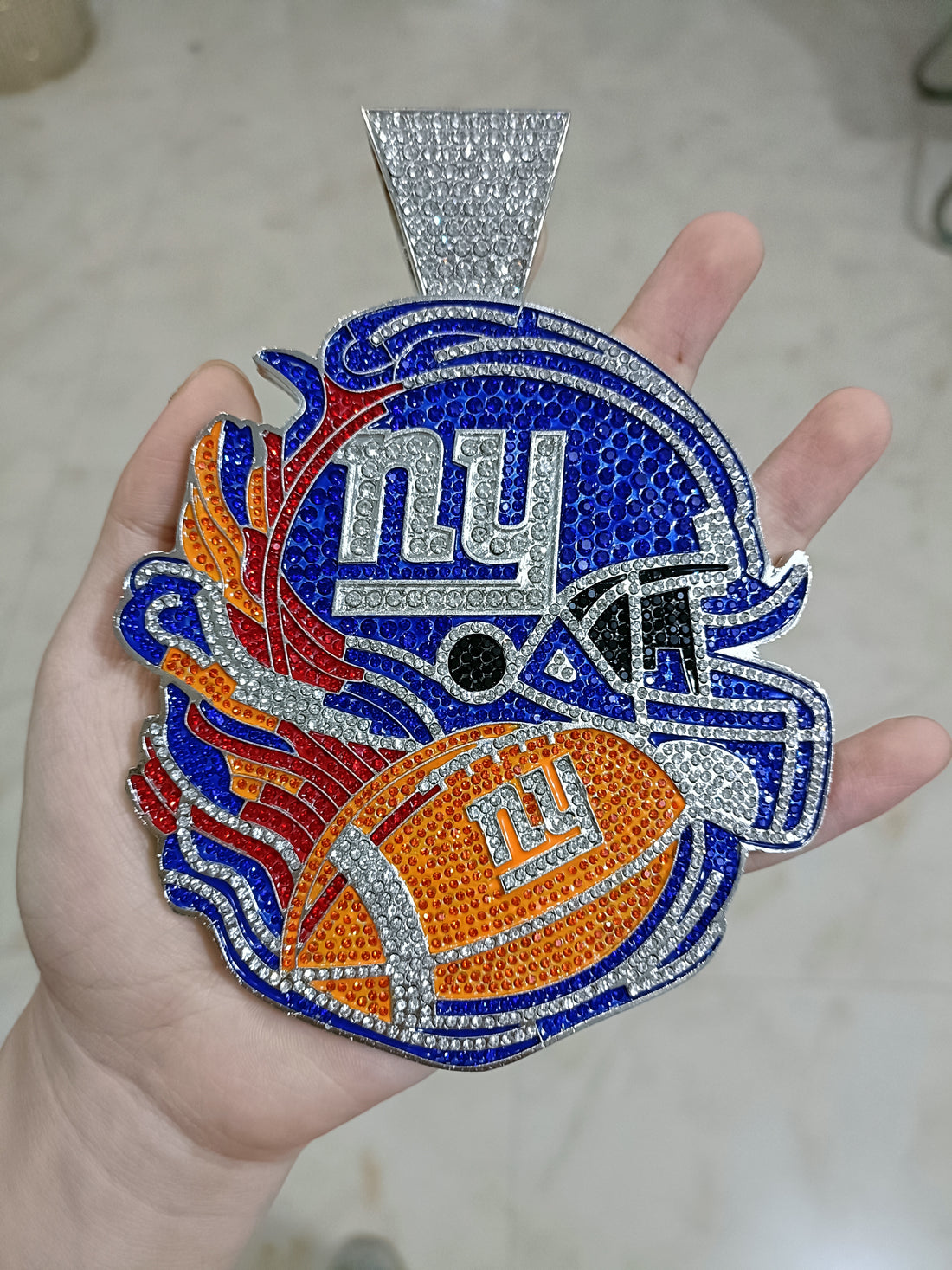 NFL ny giants necklace