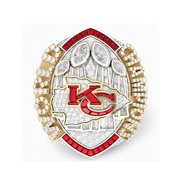 Kansas City Chiefs Superbowl Rings. Names needed: BARNETT #82, RASKIN #25, STILLS #55.